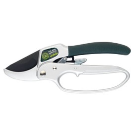 Spear and Jackson Kew Gardens Razorsharp CUTTINGSET1K Ratchet Anvil Secateurs and Sharpener Set