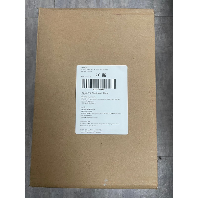 105° Right Angle Drill Attachment (Black)