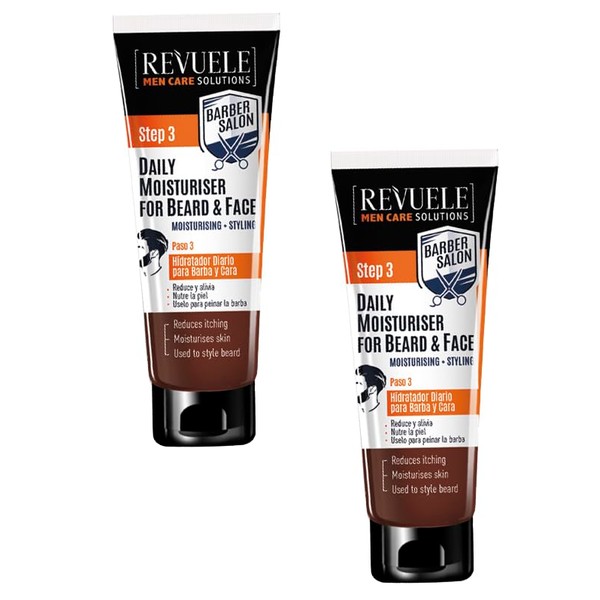 REVUELE Men Care Solutions Daily Moisturising Cream for Beard and