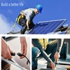 LxcshLjx MC4 Solar Panel Connectors, 5 Pair Male/Female Waterproof Solar