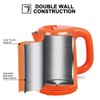 Secura Stainless Steel Double Wall Electric Kettle Water Heater for