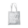 Meredith Derek Alex Tote Bag - heather grey One Size
