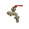 Wärmer System Outside Garden Tap with Check Valve, 1/2 inch