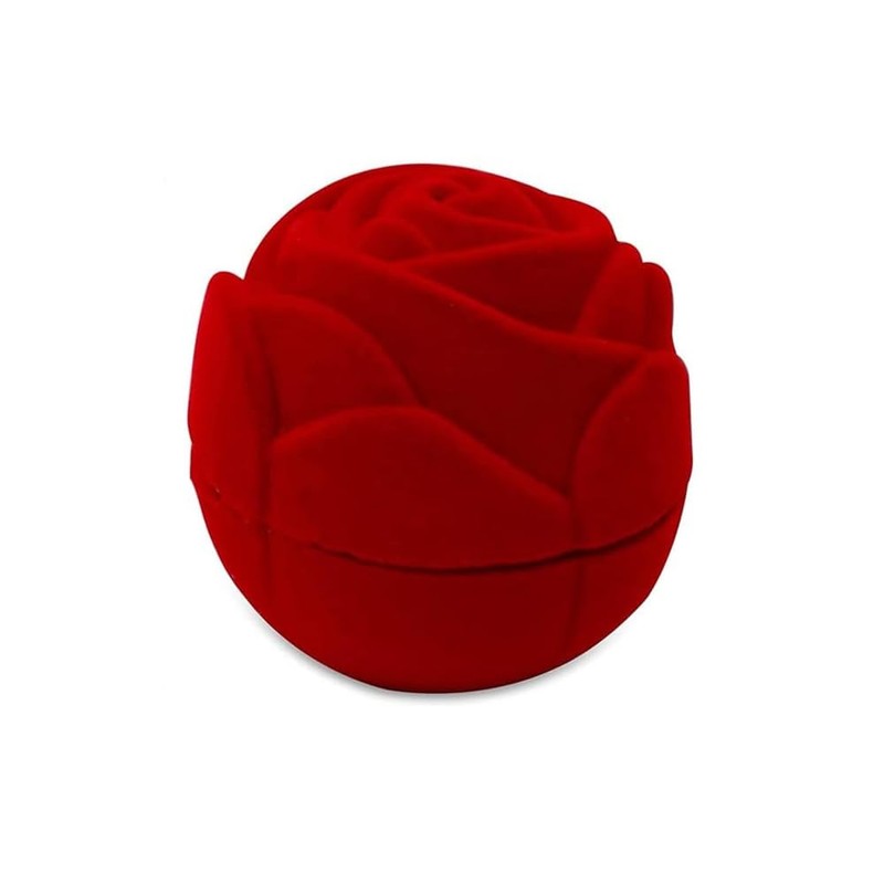 OnlineStreet - Love Heart Teddy Bear Ornament Red Celebration Rose