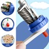 3-Level Adjustable Pencil Sharpener, Manual Sharpener, Desktop Pencil Sharpener, with