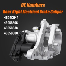4605C044 Rear Right Electrical Brake Caliper Fit for Mitsubishi Outlander 2.4L 3.0L 2017-2020, Outlander PHEV 2.0L 2.4L 2018-2022, Eclipse Cross 1.5L 2018 2019 2020 2022