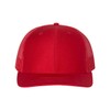 RICHARDSON Snapback Trucker Cap, XL, Red