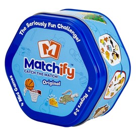 Matchify Card Game: Original - The Seriously Fun Challenge for Families Kids and Friends! Travel & Party Card Game, Multicolor, MATCH9000A, Small