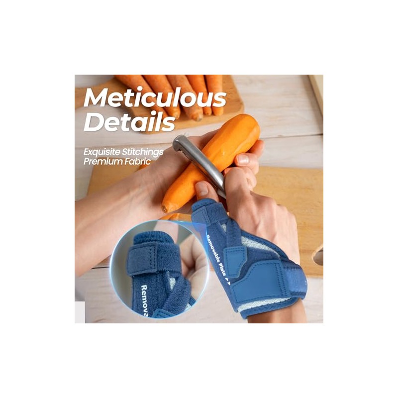 CURECARE Thumb Support, New 2 in 1 Thumb Splint Right