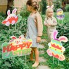 Hianjoo Outdoor Easter Yard Decorations, 6 Pack Large Dazzling Easter