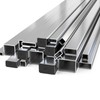 Rebower Single Hole Rectangle Aluminum Extrusion End Cap [for Aluminum