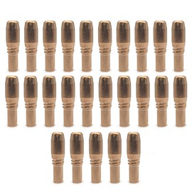 25pcs .045(1.2mm) Contact Tip For Bernard Acculock-S T-A045CH Used With New Miller MDX-250 Gun D-MA250 Gas Diffuser