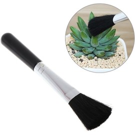 JJLFresheners Black Succulent Cleaning Brush, Landscape Miniature Moss Brush Gardening Tool
