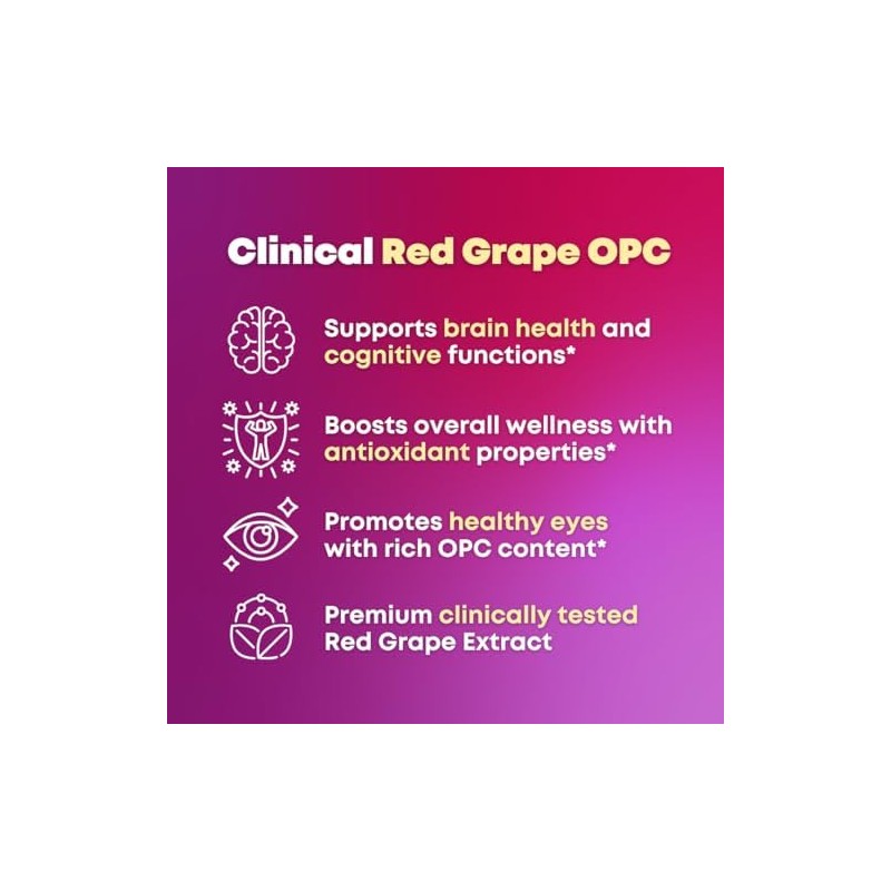 Complemento Complejo Resveratrol 1500mg con Extracto de Uva Roja Cognigrape
