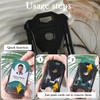 4 pcs Retractable id Badge Holder, id Badge Holder with
