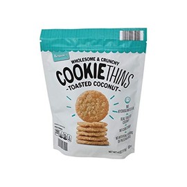 3 Pack of Benton's Wholesome and Crunchy Cookie Thins Toasted Coconut