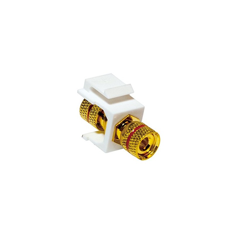 Faconet Set with 2x Audio Cable Speaker Cable Binding Post
