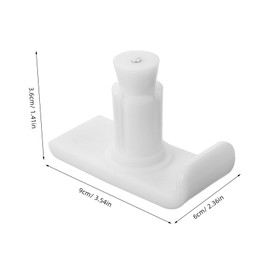 ORFOFE Walker Skis Glides Elderly Walker Ski Glides Nonstick Crutch Tips Practical Walker Tips Replacement Sliders