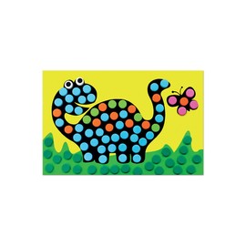 Foam Fun Mosaic Kit for Kids - Dinosaur - Makes 1