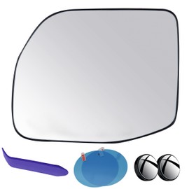 EAP Driver Side Mirror Glass Compatible with Ford Maverick 2022-2026, Heated, NZ6Z17K707D FO1324210