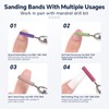 KADS Mini Sanding Bands Thinner But Longer 2cm Long Nail
