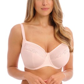 Fantasie Women's Illusion Underwired Side Support Bra with Full Coverage Transparent, Blush