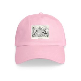 CafePress Grand Centennial Wedding of Uncle Sam and Liberty Unique Adjustable Baseball Hat Pink