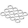 PATIKIL Fishing Split Rings 204LB, 100 Pack Stainless Steel Double