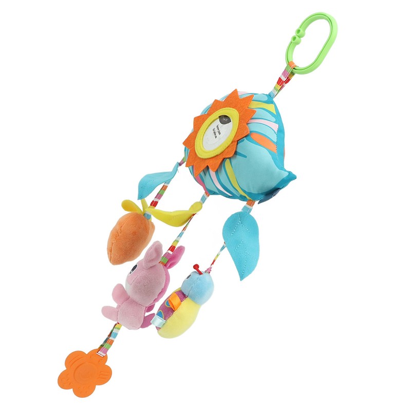 Car Seat Toy Baby Newborn Plush Hanging Clip On Infant
