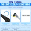 MarketConnect® Self-Closing Cable Sleeve, Diameter 6 mm, Length 4 m,
