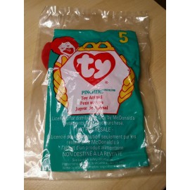 Ty New McDonalds TY Beanie Baby Pinchers, 1998 Unopened Package.