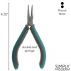 Beadsmith Simply Modern Series Round Nose Pliers 4.75" Long