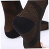 Protector de Tobillo, Calcetines de Compresión 1 Par, Poliéster Nylon