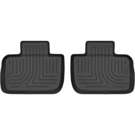 Husky Liners Weatherbeater Floor Mats | Fits 2011-2024 Chrysler 300, Rear Wheel Dr Only; 2011-2024 Dodge Charger, Rear Wheel Dr Only | 2nd Row, 2-pc Black - 14981