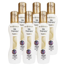 Latest Silk Therapy Reparative Hair Essence Damaged Hair Protein Argan Oil 59ml, 6 Pieces / 최신상 실크테라피 리페러티브 헤어 에센스 손상모 단백질 아르간 오일 59ml, 6개