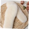 TOVINANNA 4 Pairs Wool Boot Insoles Women Warm Inserts Sole