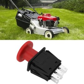 Lawn Mower Clutch Button | Mushroom Shaped Mower Stop Button - Precision Cutter Deck Accessories Garden Tractor Parts for Beginners Enthusiasts Adults