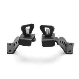 KMFCDAE Hi Lift Jack Mount Hood Hinge/Door Hinge Bracket High Lift Jack Holder Accessories for Jeep Wrangler JK JKU JL JLU Gladiator JT 2007-2022