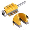 Bestgle 1/4" Shank Reversible Finger Glue Joint Router Bit Woodworking