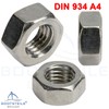 U-bolt with 2 plates and 2 nuts DIN934 M4 x