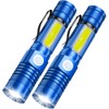 Spriak Rechargeable LED Flashlights, Magnetic Flashlight Super Bright Tactical Flashlight