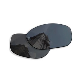 Betterun 4 Pairs Anti-scratch Polarized Replacement Lenses for Oakley Conductor 8 OO4107 Sunglasses, Retro Black+silver+blue+fire