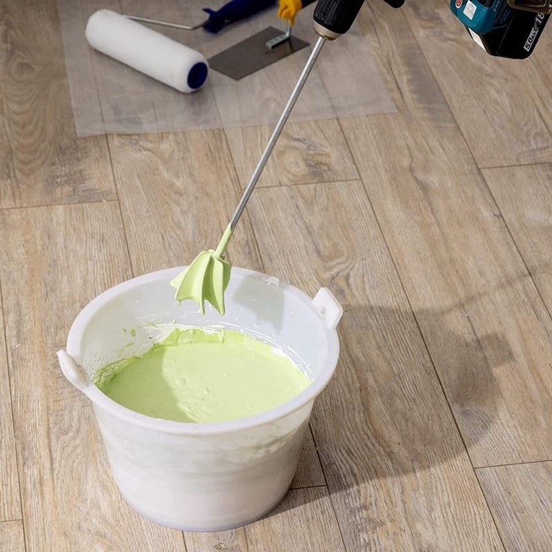 JIVIMOCO Drill Epoxy Mixer, 5 Gallon Paint & Epoxy Resin