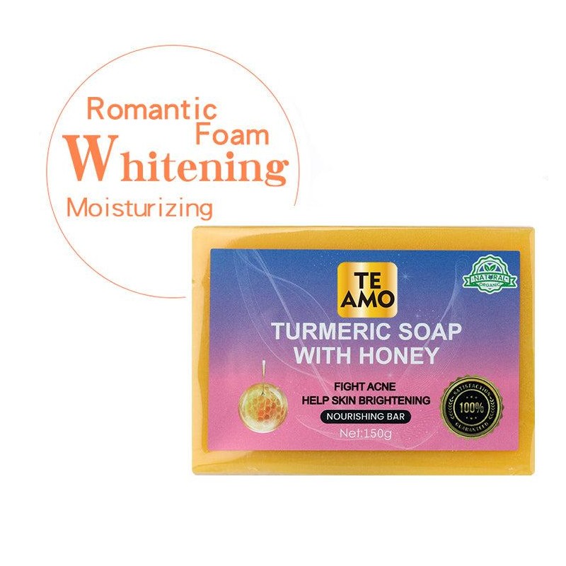 TURMERIC SOAP with HONEY 5.2 oz by Te Amo -