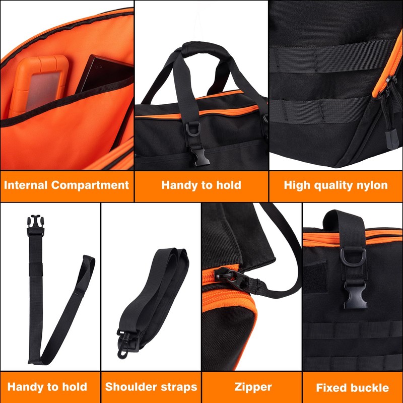 FVMOTO Motorcycle Saddlebag Liner Bag, Hard Saddle Bag Organizer, Insert