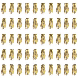 Aoktorkit 50 Sets Hammer Drive Anchor M4*35 Plasterboard Fixings Screws Cavity Wall Fixing for Drywall Gypsum Board