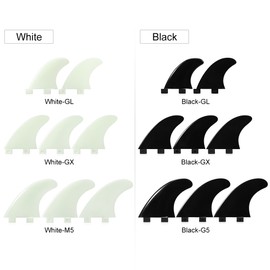 3PCS / 2PCS Surfboard Fin Thrusters Fins Fiberglass Nylon Surf Fins GL / GX / M5 / G5