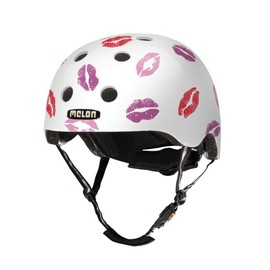 Melon Lightweight Unisex Helmet for Adults and Kids, Urban Active, white, m-l