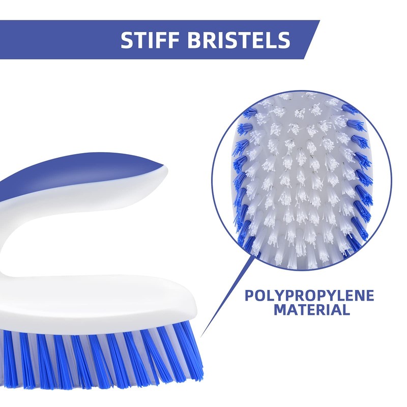 ITTAHO - Juego de 2 cepillos de limpieza resistentes con