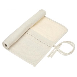 YOKIVE Color Pencil Organizer, Painting Brush Holder Artist Roll Art Craft Supplies Bag for Marker Outdoor Travel Organizing, 22 Slots, White